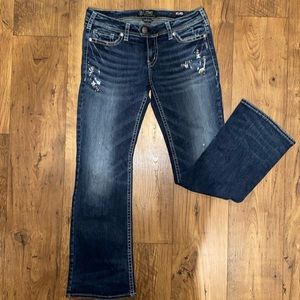 Women’s Silver Jeans Tuesday W32 L31 Blue Denim